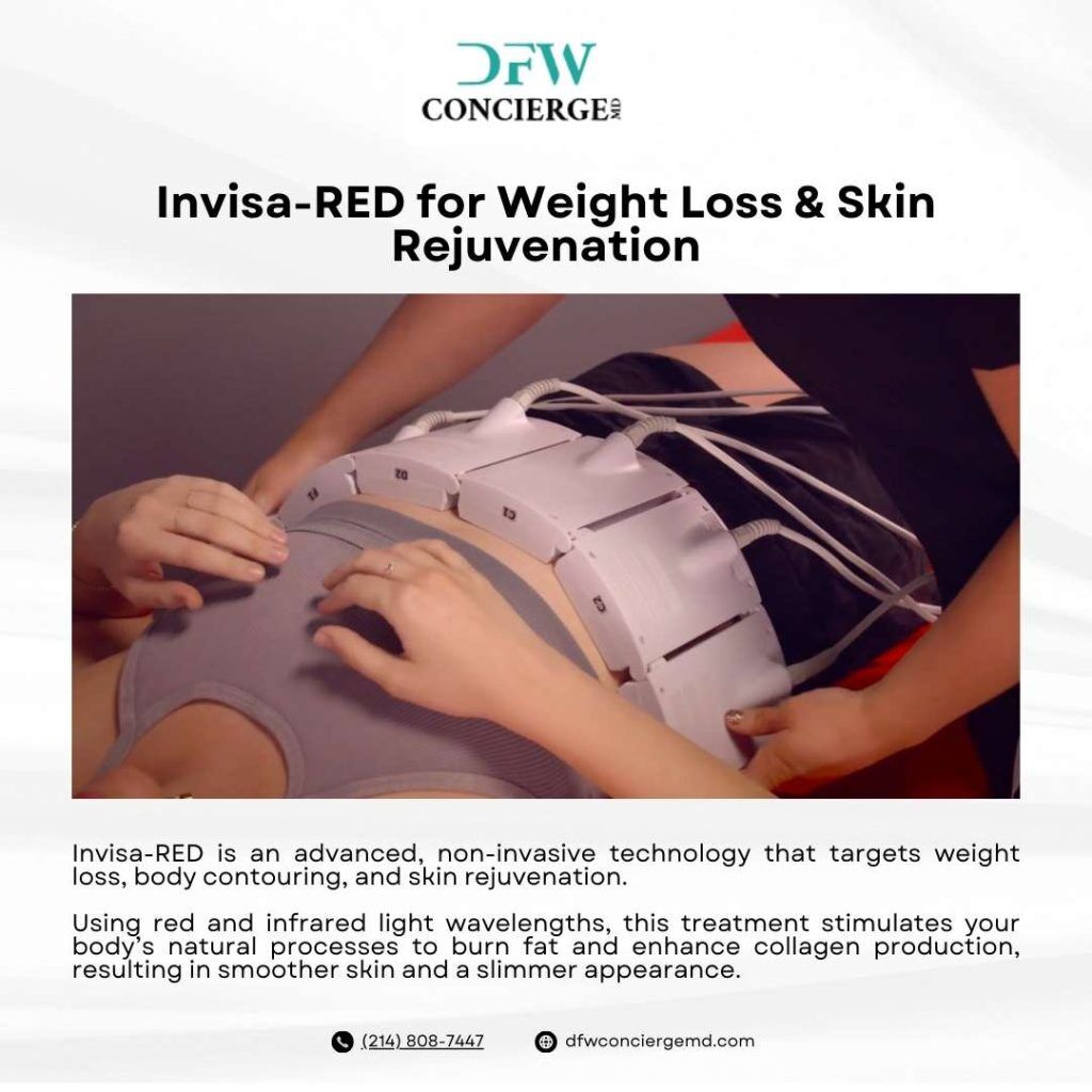 Invisa-RED Weight Loss & Skin Rejuvenation Treatment in Dallas, TX | DFW  Concierge MD